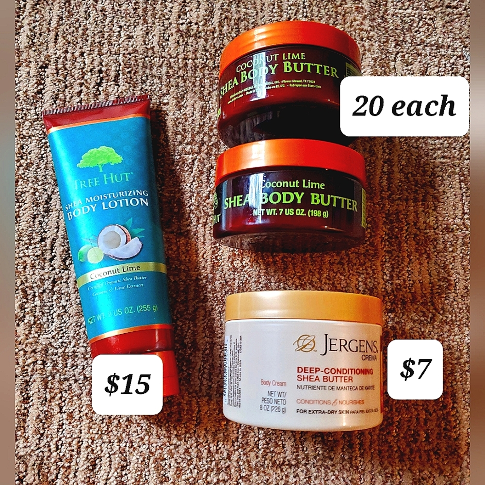 Tree Hut Lotion Lot 🌟Discontinued🌟